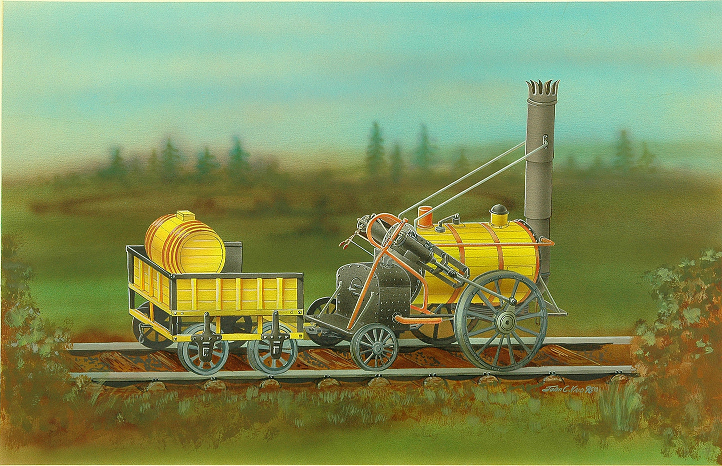 Rocket Locomotive