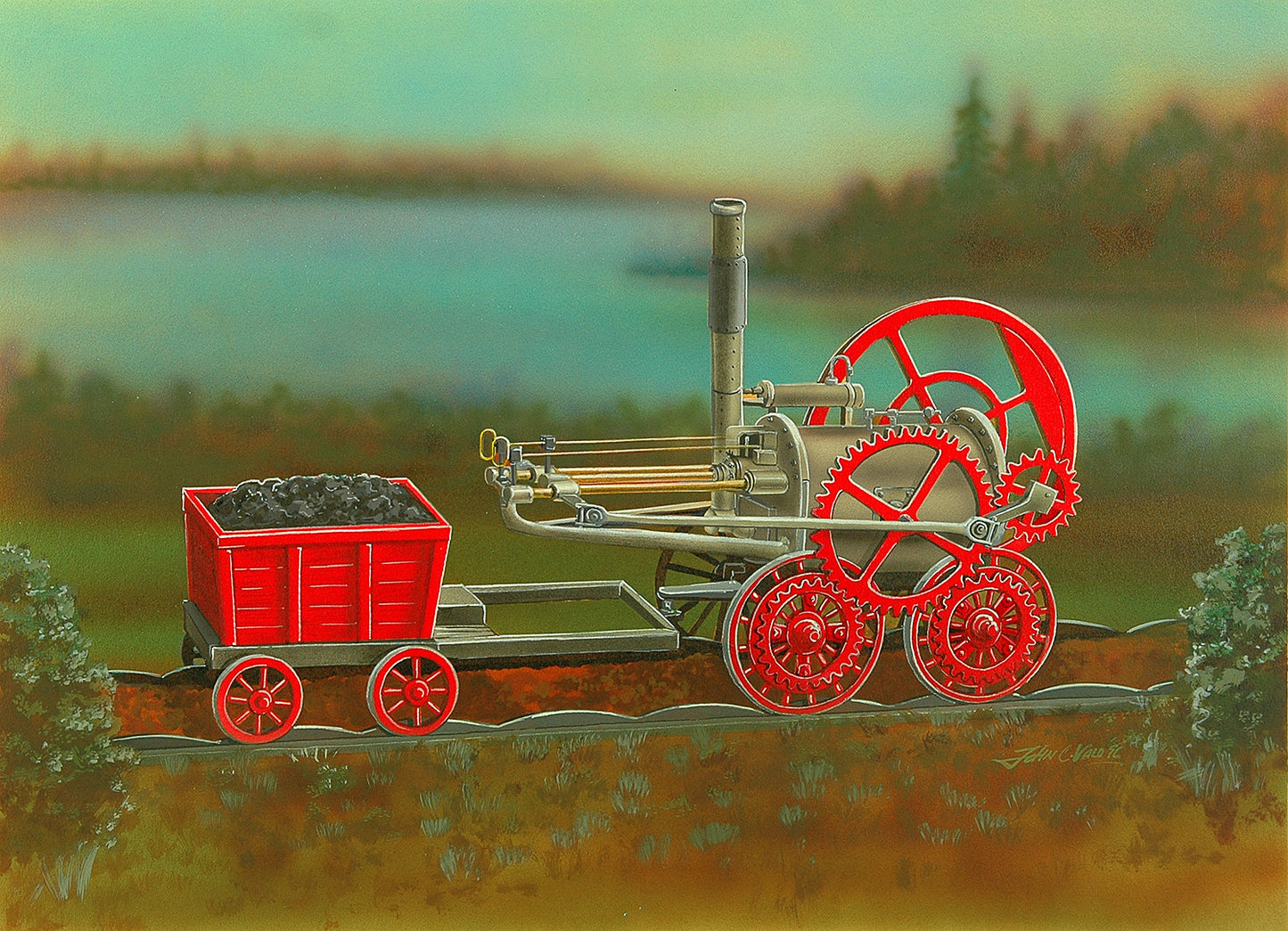 Trevithick Engine
