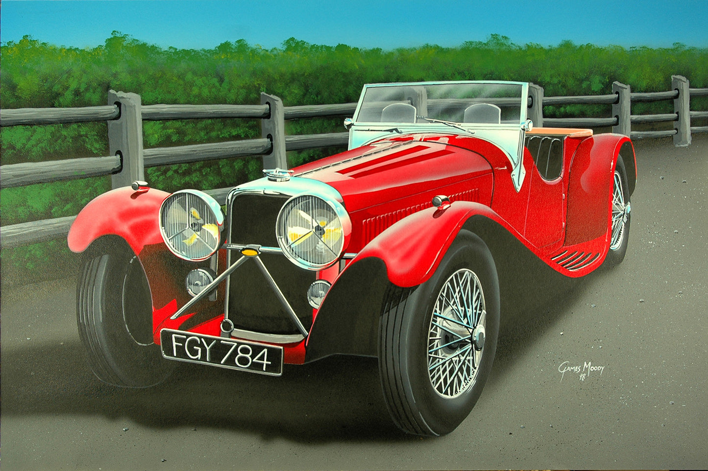 1939 Jaguar SS100