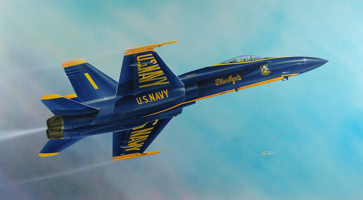 Blue Angel Hornet