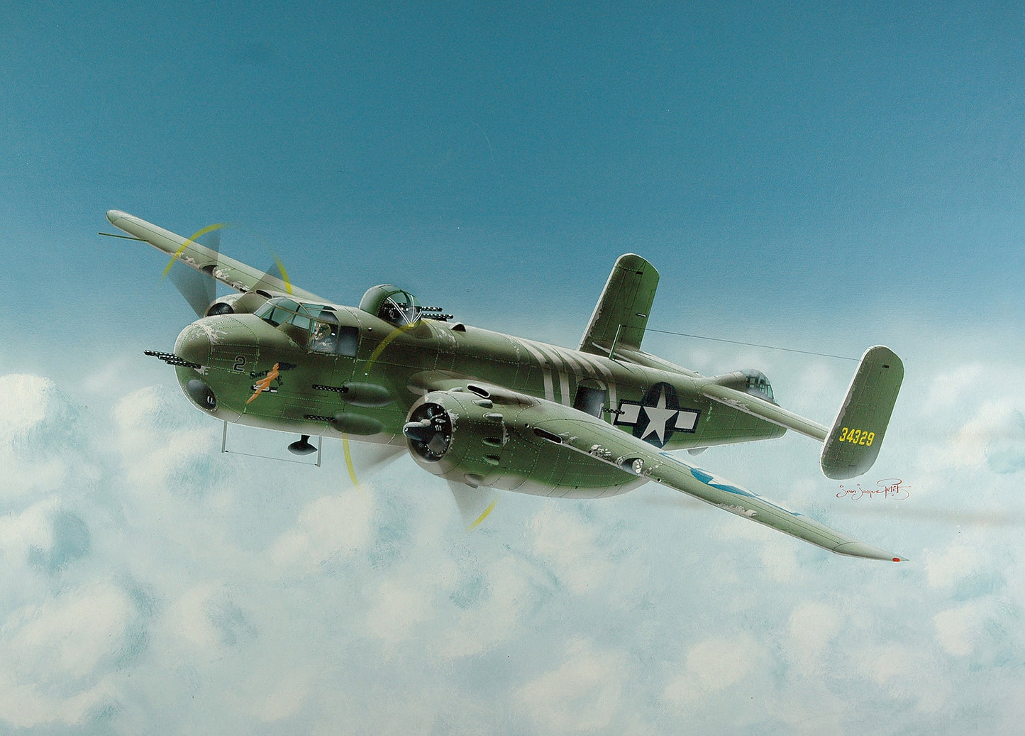B-25H/J Mitchell. SOLD