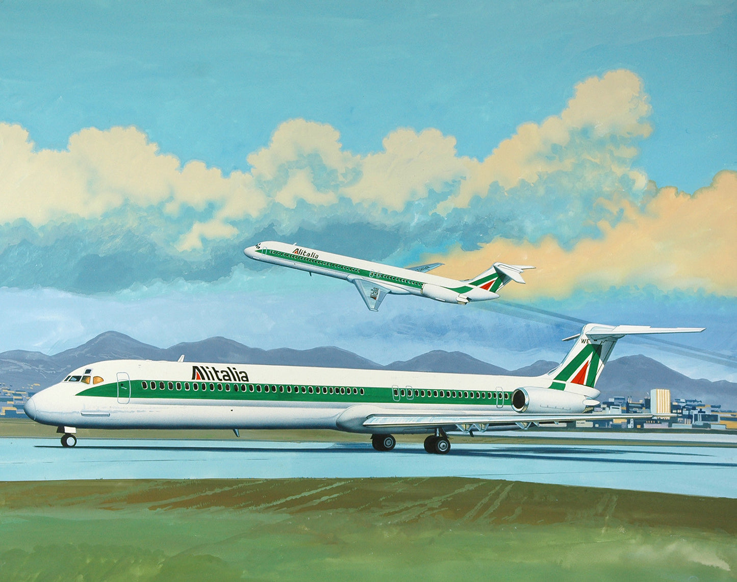 Alitalia MD-82