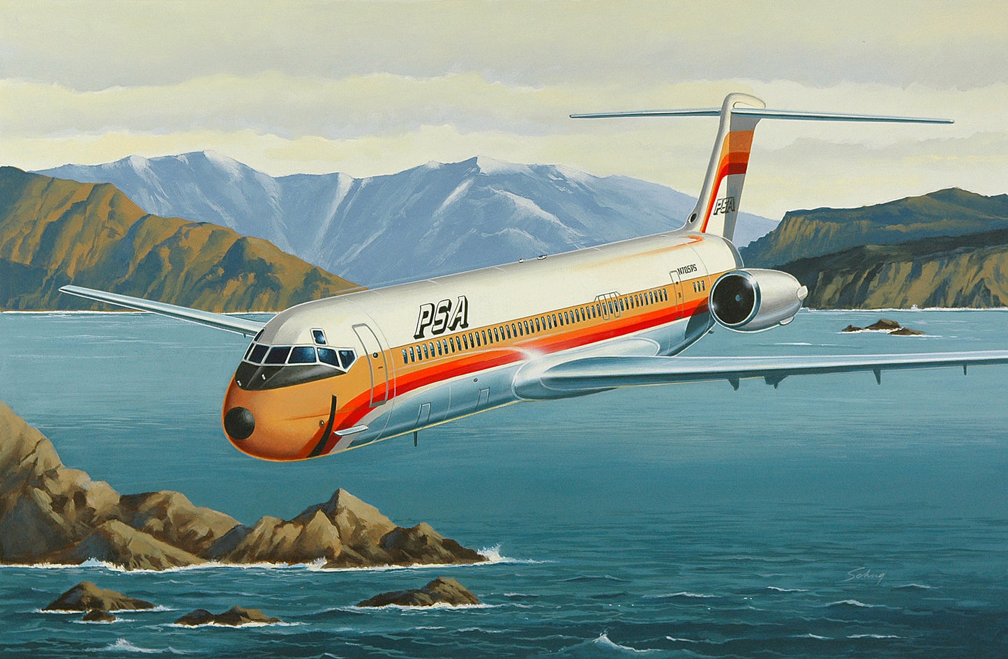 PSA MD-80 "Smiley Face"