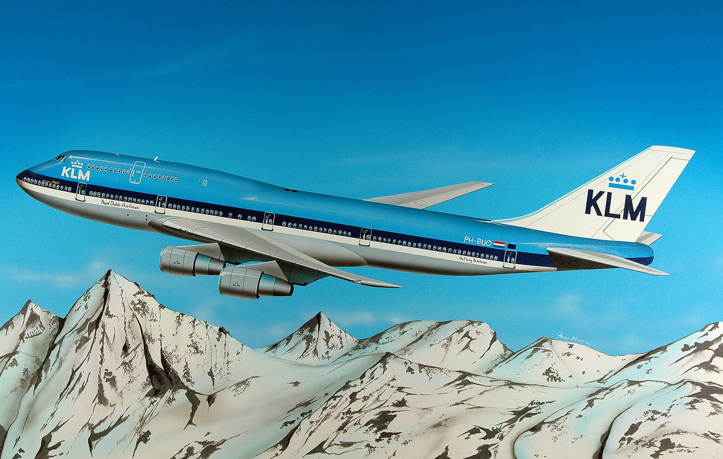 KLM 747-400