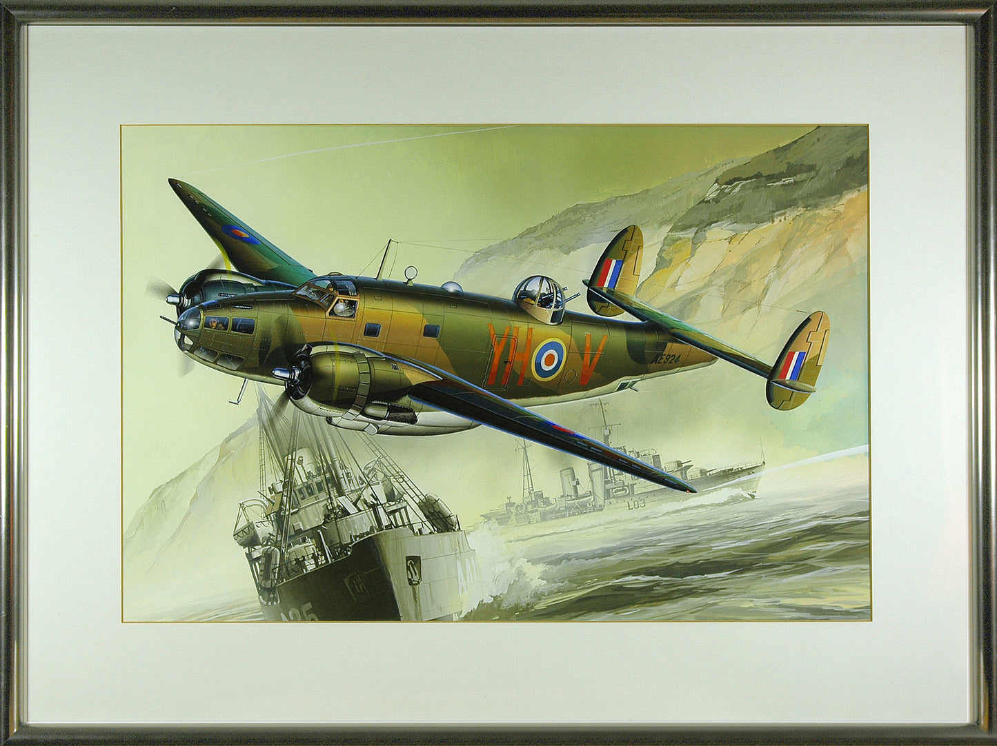 PV-1 Ventura RAF RCAF FRAMED