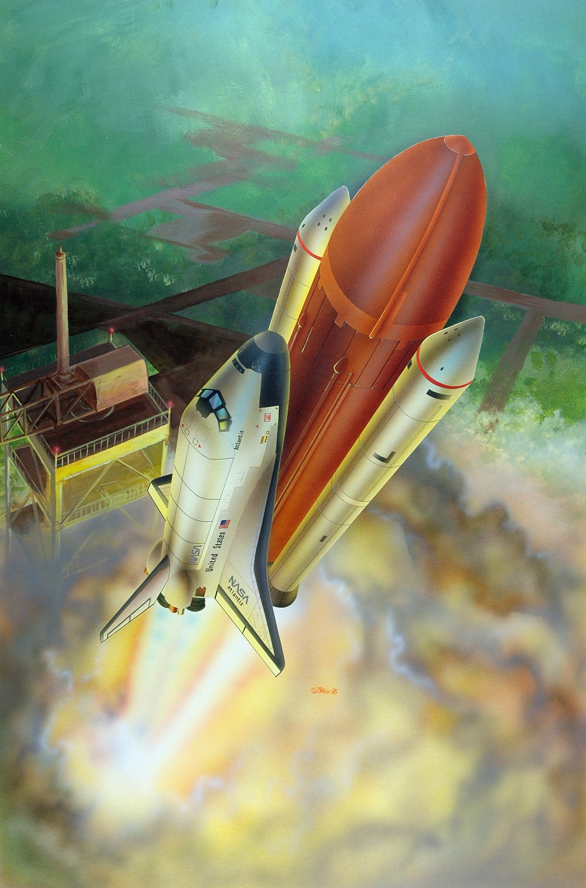 NASA Space Shuttle Atlantis Version 1