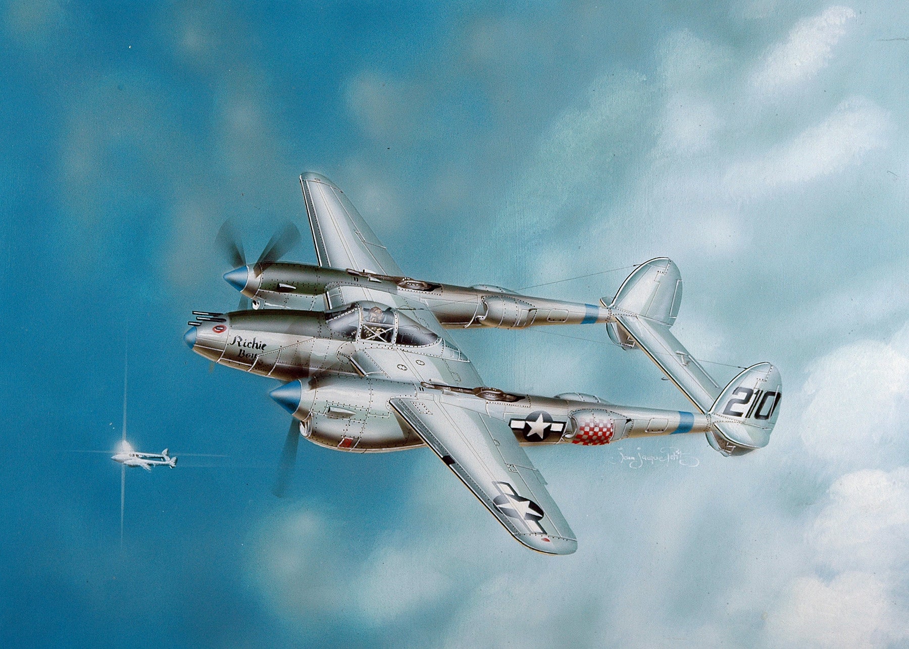 P-38J Lightning – The Art of Minicraft