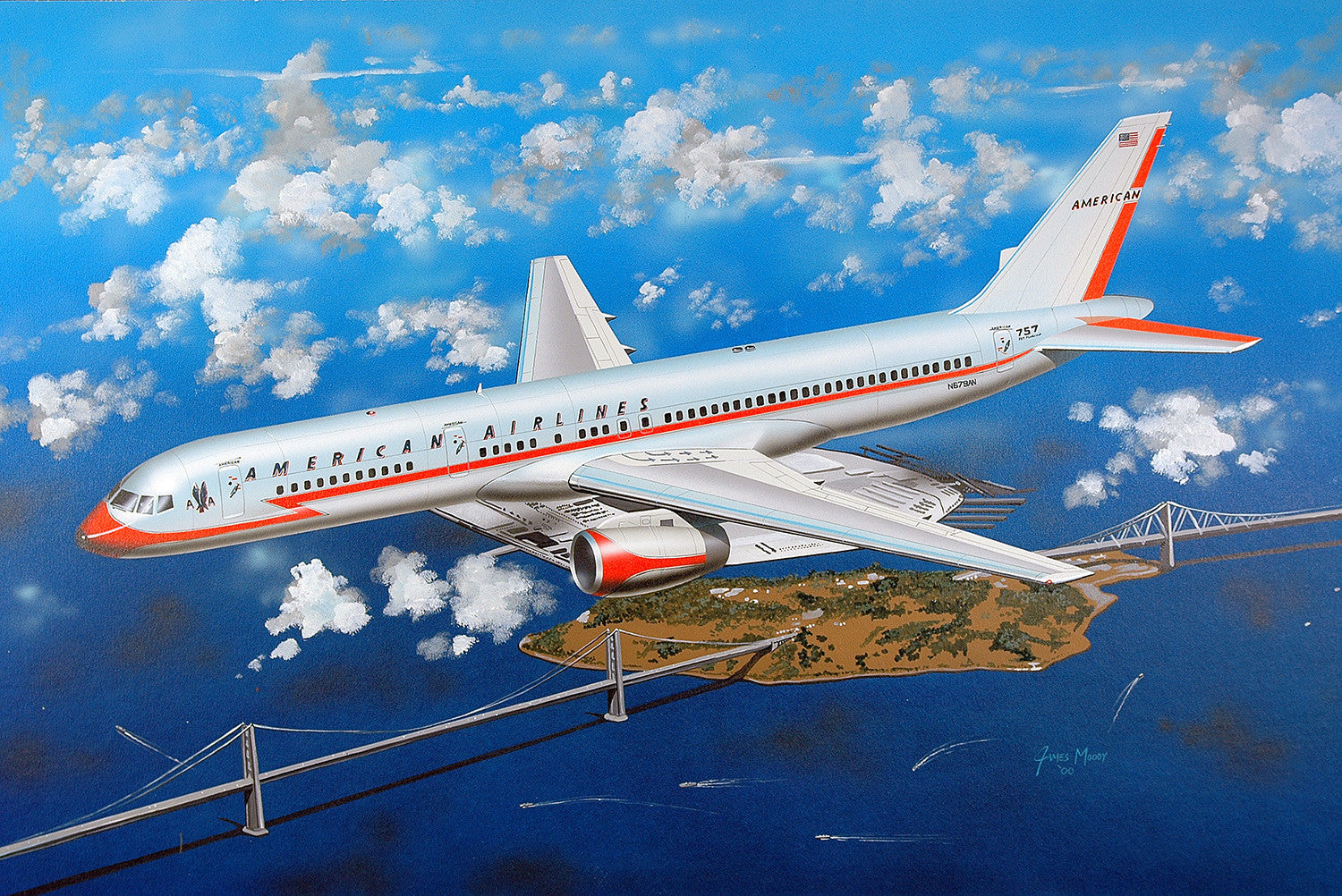 American Retro 757-200 – The Art of Minicraft