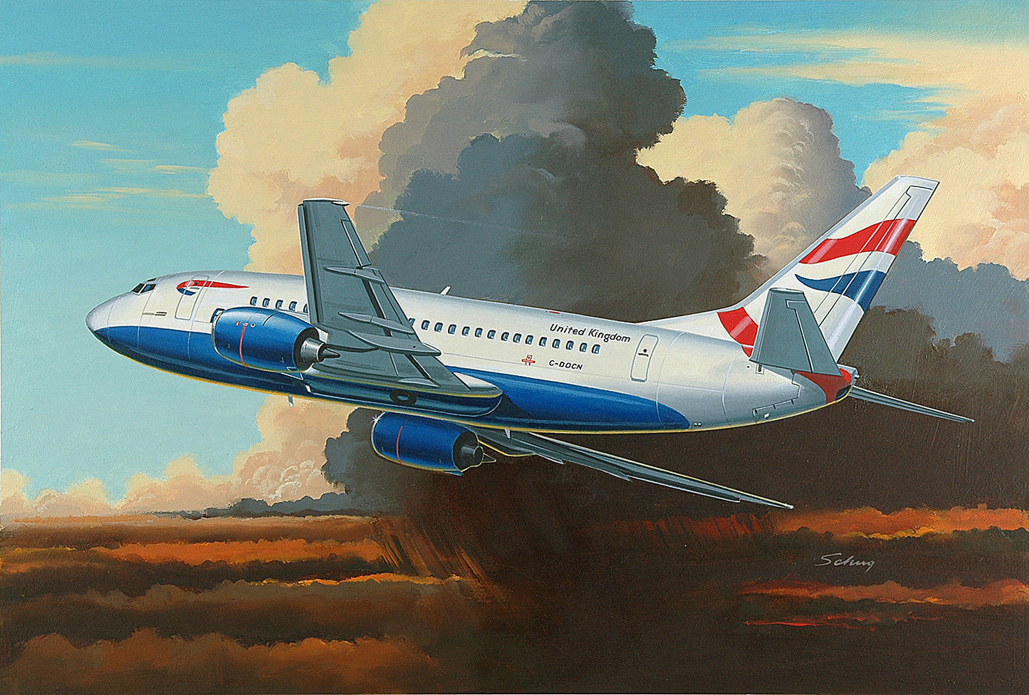 British Air 737-400