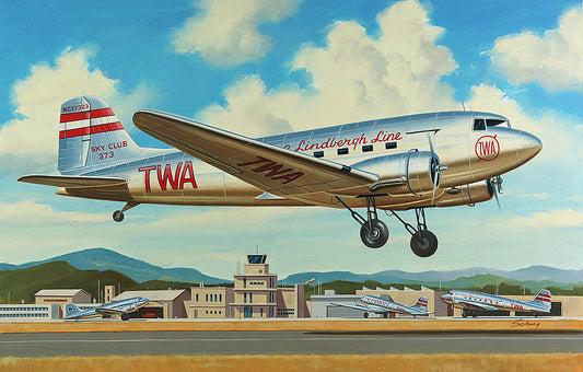 TWA Lindbergh Line DC-3