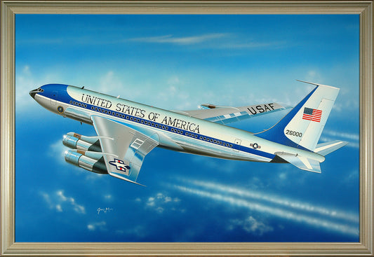Air Force One.   Entered service in October 1962.  Now retired.